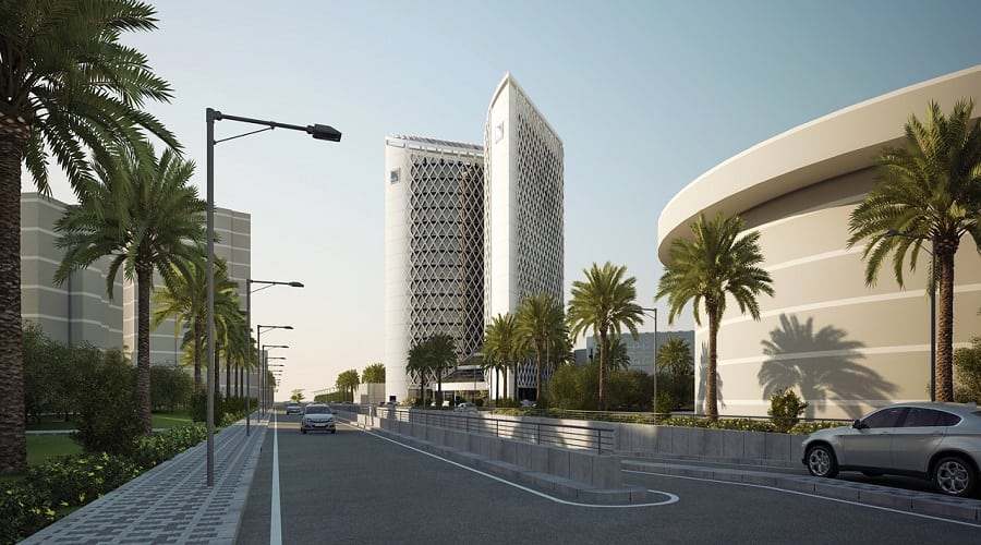 The new Algeria Gulf Bank headquarters