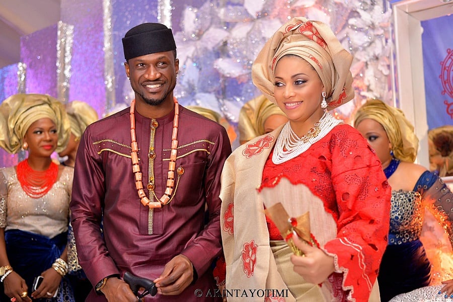 Lola Omotayo and Peter Psquare