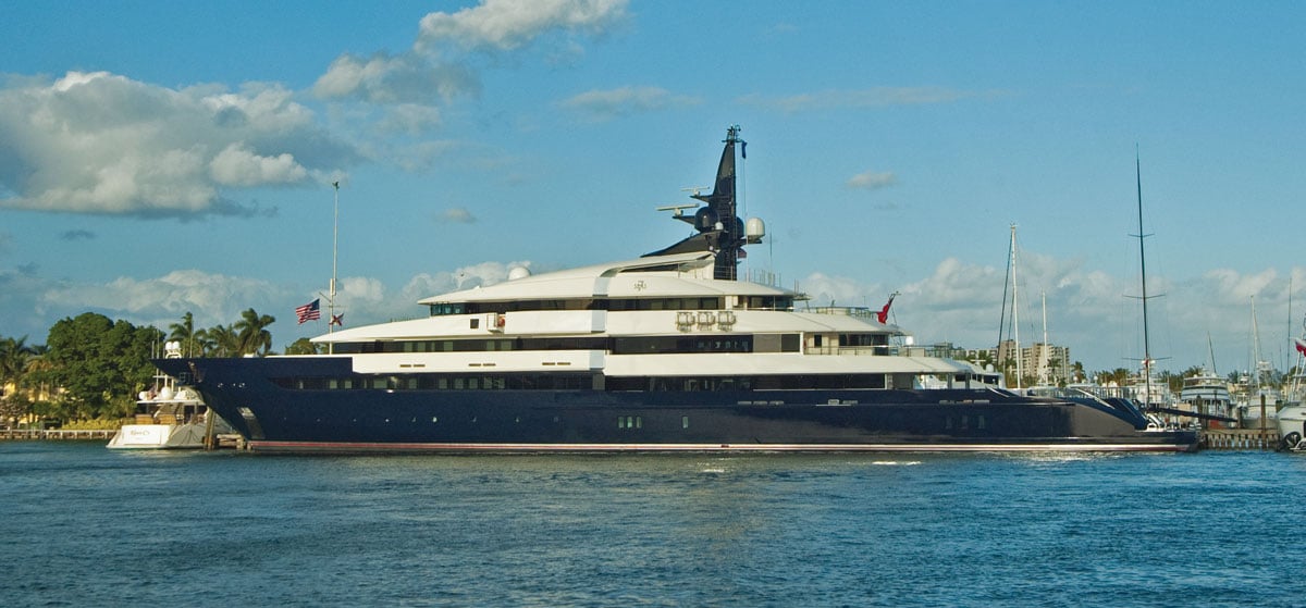 Seven Seas super yacht