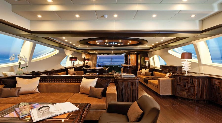 superyacht eclipse interior photos