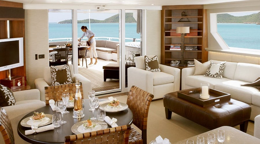 most expensive yacht interior