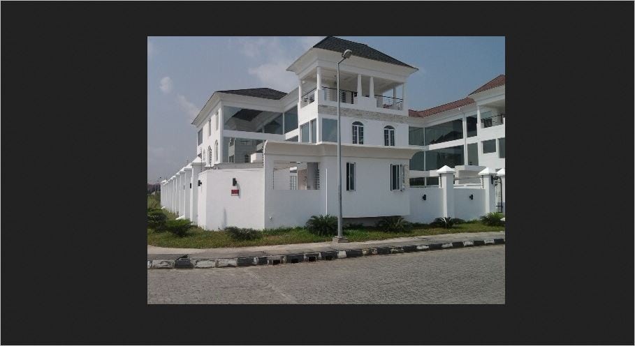 The Linda Ikeji Mansion in Banana Island