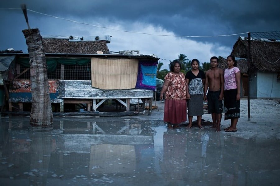 The near catastrophic nature of things because climate changes in Kiribati| Photo credit: wired.co.uk