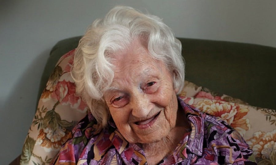 Gadys Hooper, UK oldest woman|Photo credit:theguardian.com 