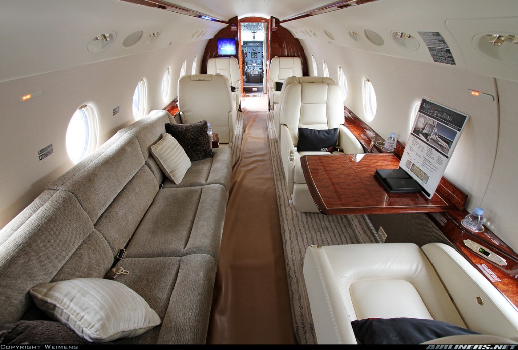 Gulfstream-G200 Interior full of comfort and luxury