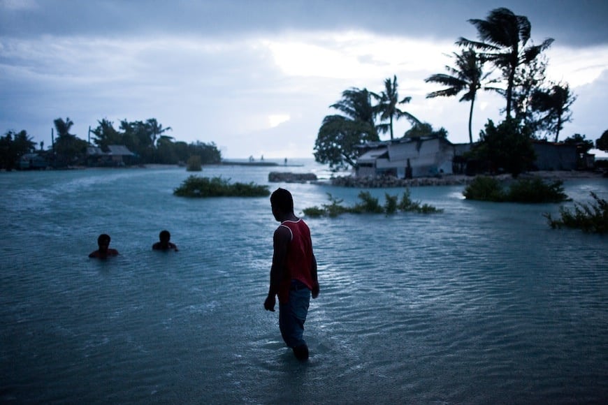 Kiribati are indeed having it really hard with the climate change.|Photo: cirijazbec.com