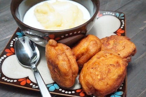 Pap and Akara (Beans ball)