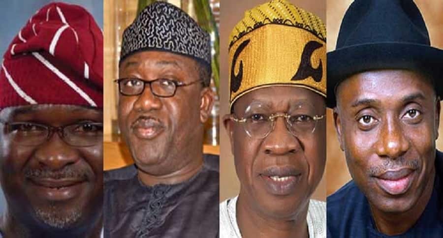 List Of All Nigerian Ministers And Their Portfolio 2015 | Constative.com