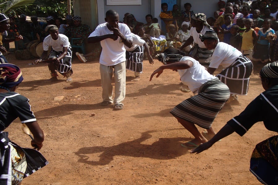 Tiv Benue cultural dance during a traditional marriage ceremony | Photo credit: SAGE-GROVE