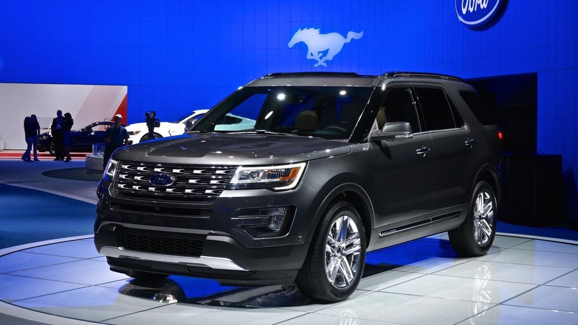 2016 Ford Explorer Platinum @ 2014 LA Auto Show