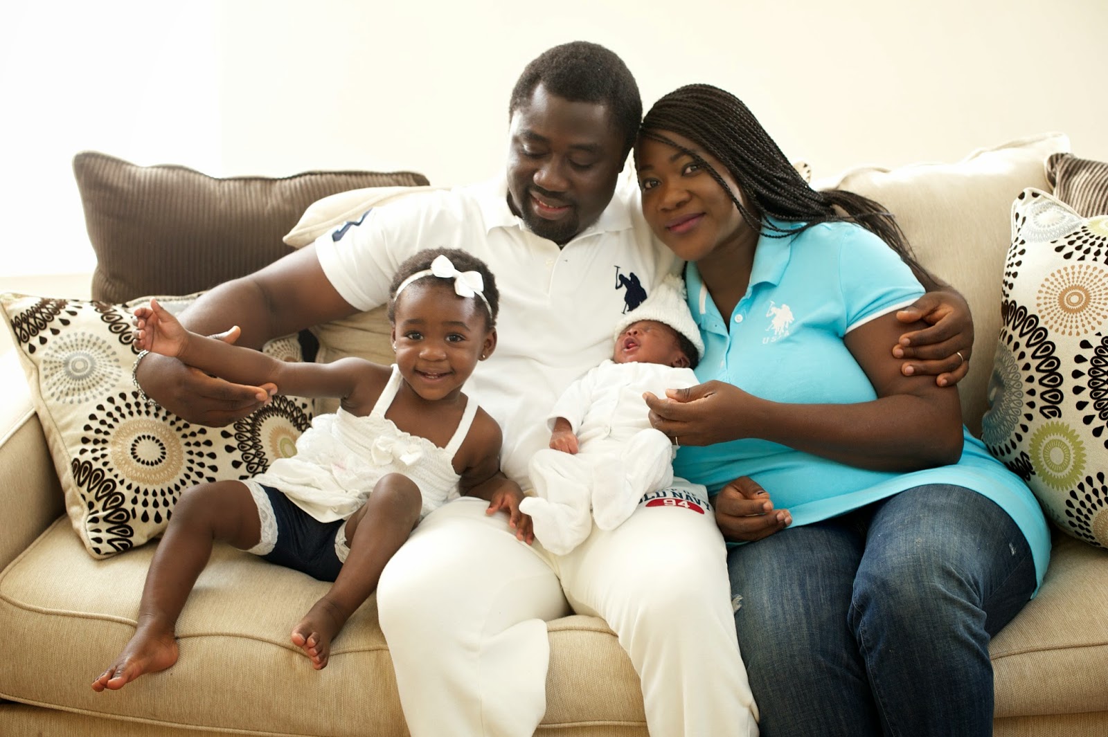 Mercy Johnson Family