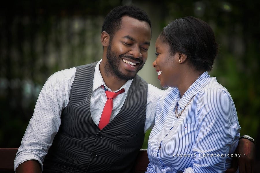 Oc Ukeje and his wife Ibukun Togonu