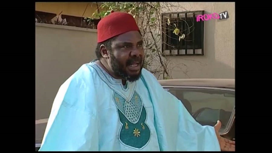 Pete Edochie in a movie titled "Love And Politics"