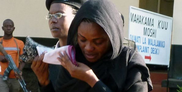 The photo of the Nigerian woman sentenced to life imprisonment in Tanzania