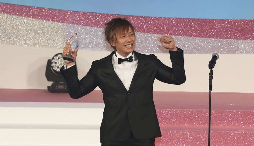 Japanese porn star Shimiken won  Best Actor a t the Sky PerfecTV! Adult Broadcasting Awards in 2015
