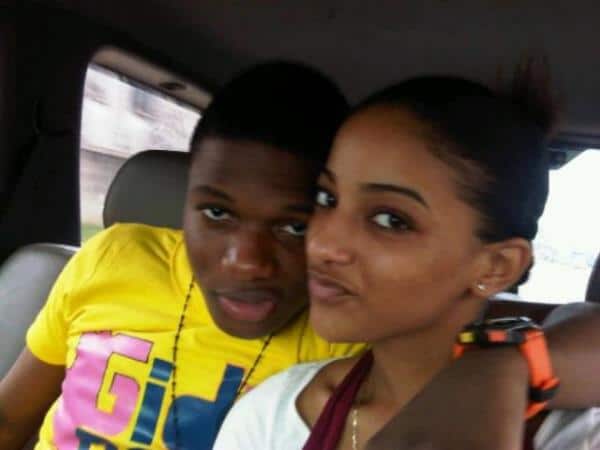 Sophie Rammal and Wizkid in their goodtimes