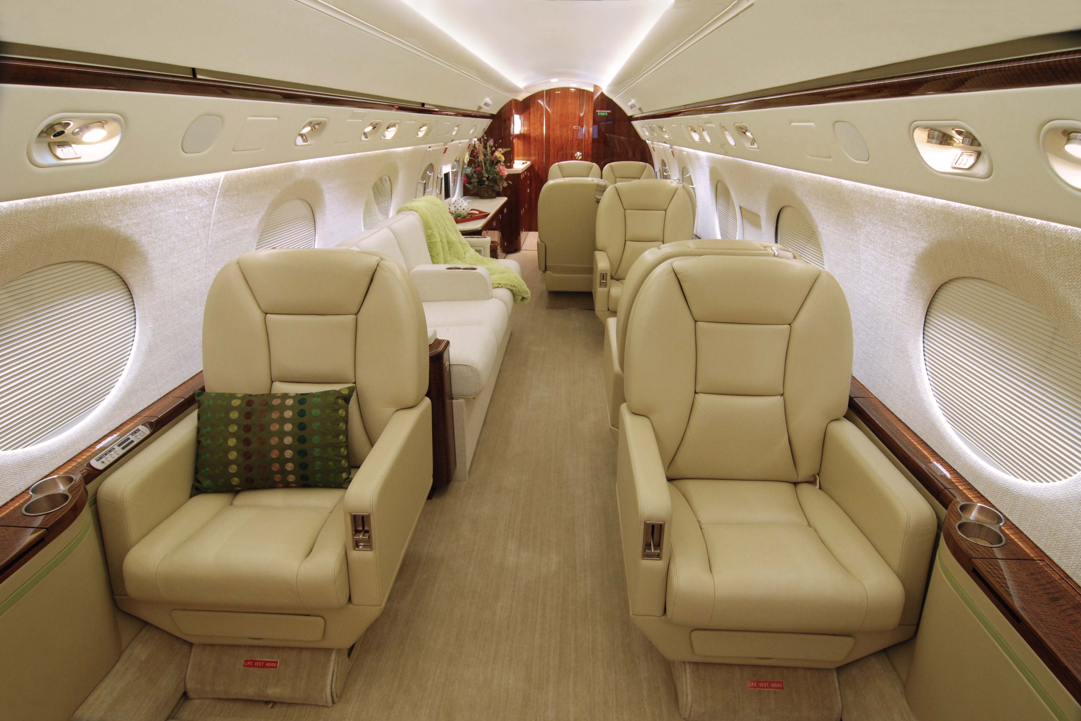 Inside Prophet Shepherd Bushiri 'Gulf Stream III' private jet