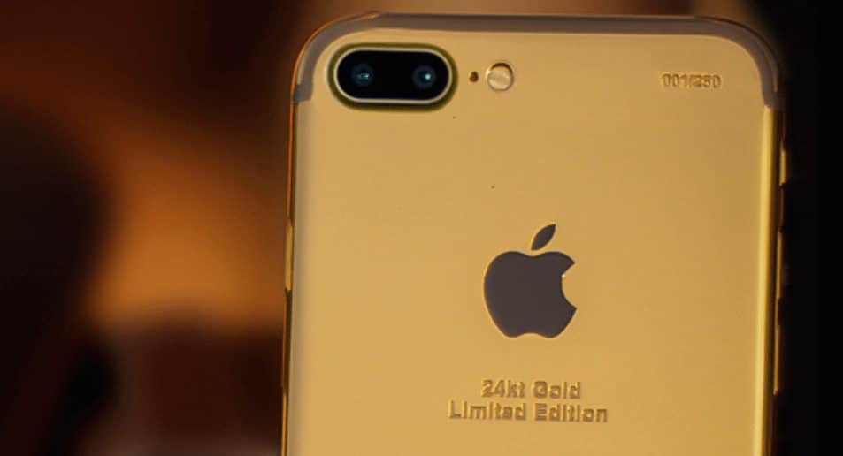 Gold Iphone