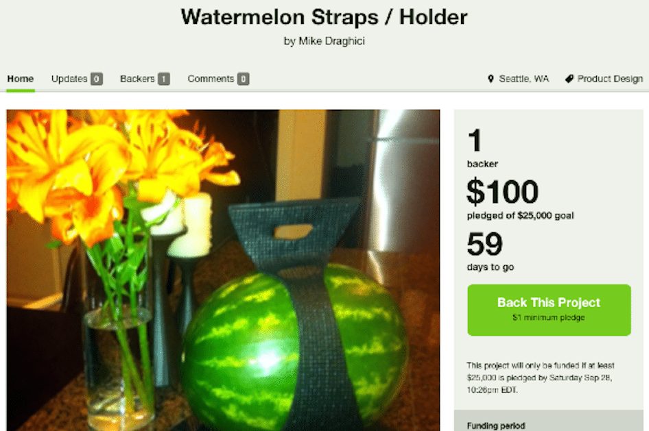 Watermelon Straps