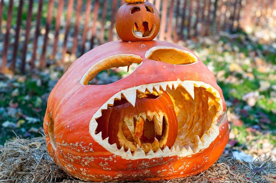 28 Funny/Scary Pumpkin Design Photos – Page 15
