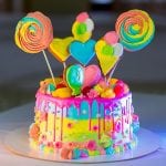 child's birthday cake