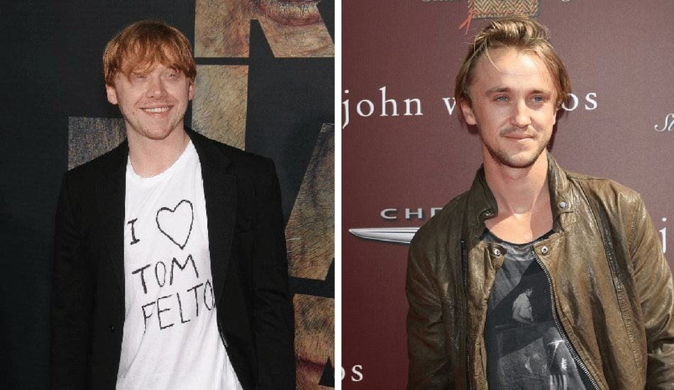 Rupert Grint & Tom Felton