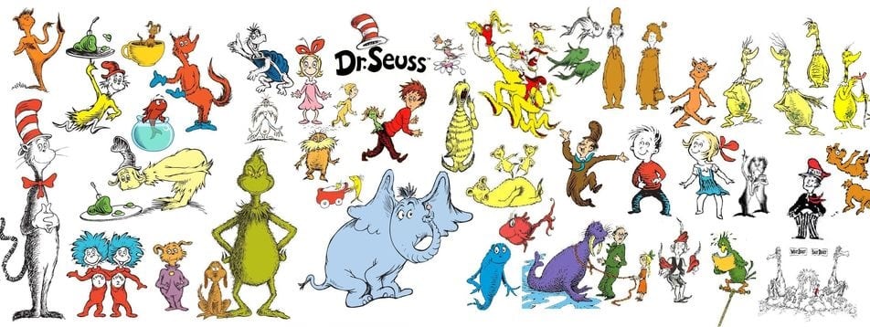 Dr Seuss Characters