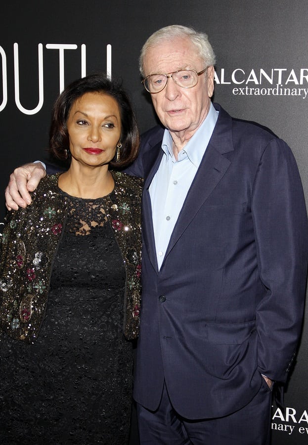 Michael Caine and Shakira Baksh