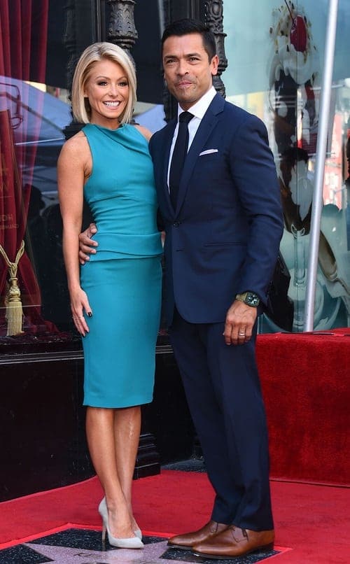 Kelly Ripa and Mark Consuelos