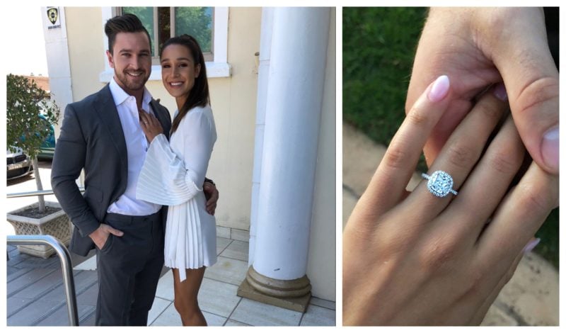 Kayla itsines engagement on sale ring