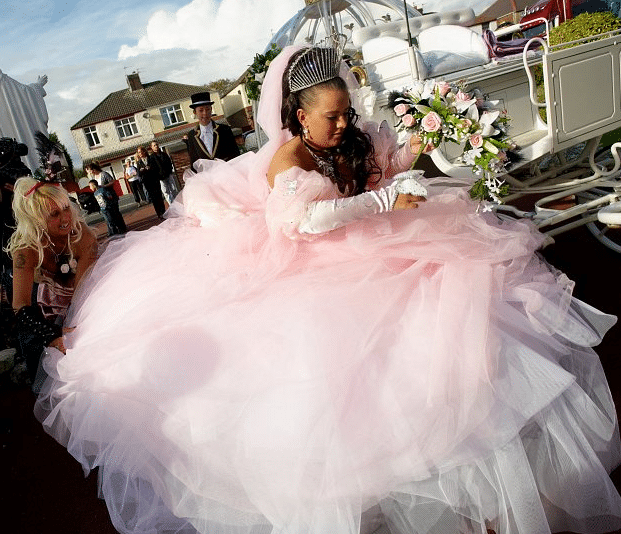 outrageous gypsy wedding dresses