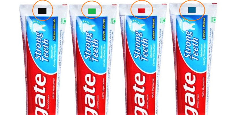 Toothpaste Color Marking The Real Purpose Behind Everyday Items – Page 6